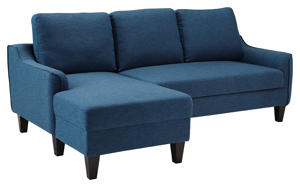 Jarreau 1150371 Blue Sofa Chaise Sleeper