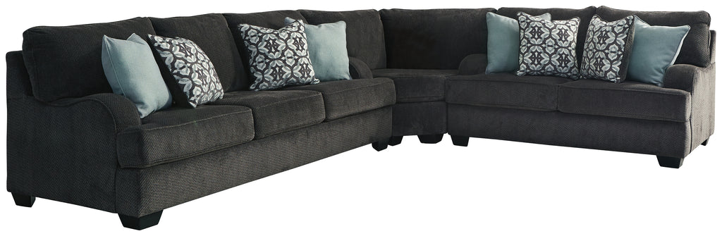 Charenton 14101S1 Charcoal 3-Piece Sectional
