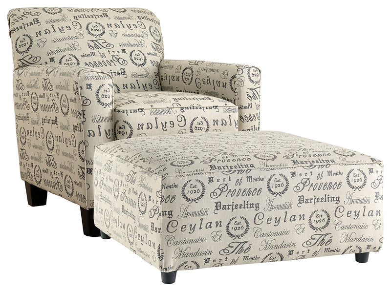 Alenya 16600 Quartz Chair and Ottoman