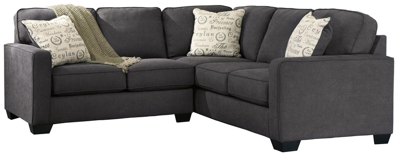 Alenya 16601S1 Charcoal 2-Piece Sectional