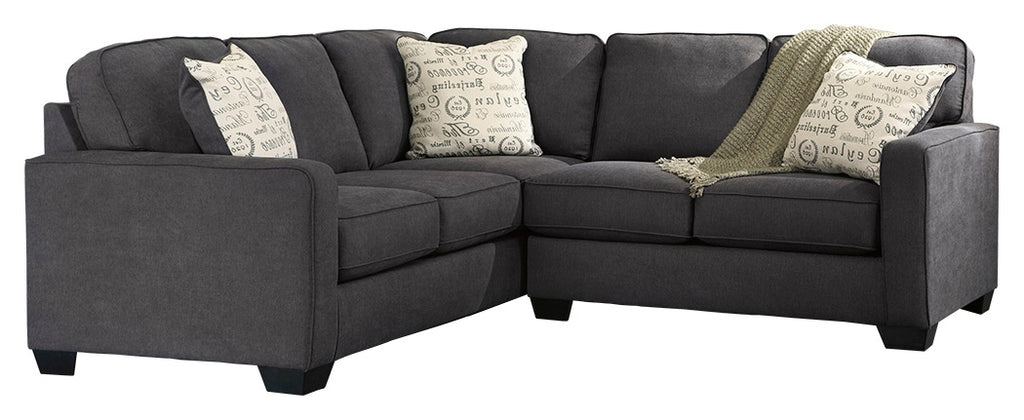 Alenya 16601S2 Charcoal 2-Piece Sectional