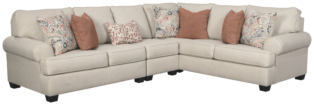 Amici 19202S4 Linen 3-Piece Sectional