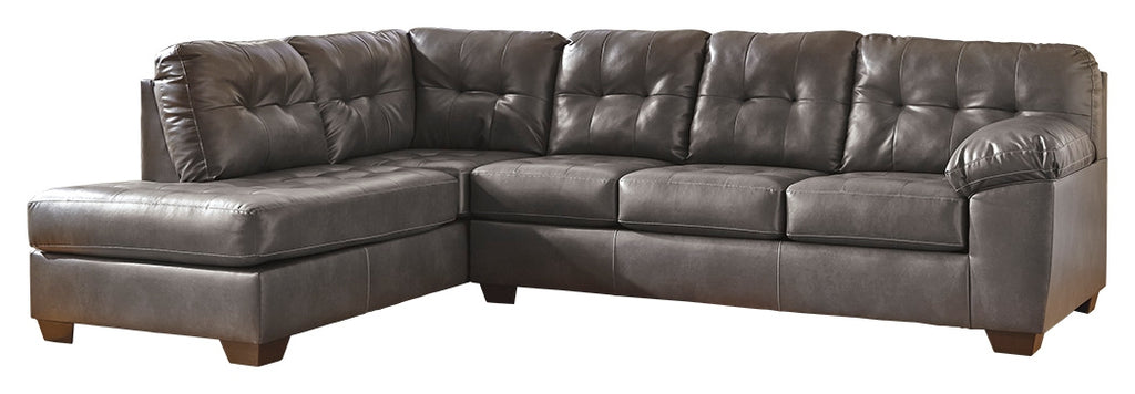 Alliston 20102S1 Gray 2-Piece Sectional with Chaise