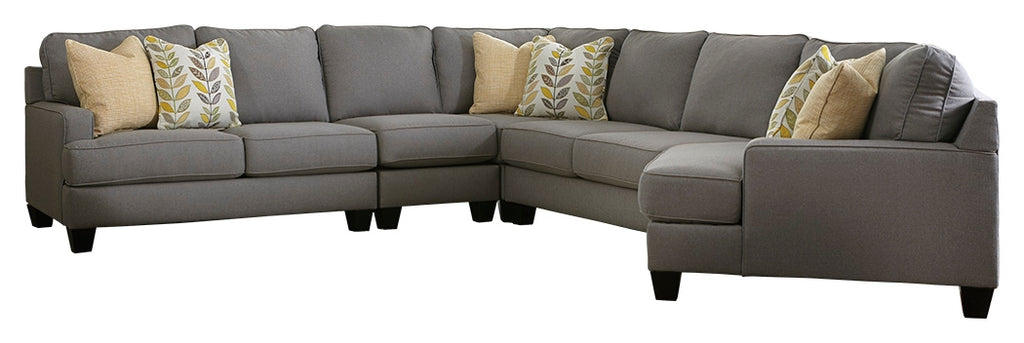 Chamberly 24302U4 Alloy 5-Piece Sectional with Cuddler