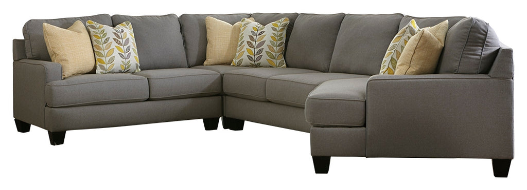 Chamberly 24302U6 Alloy 4-Piece Sectional with Cuddler