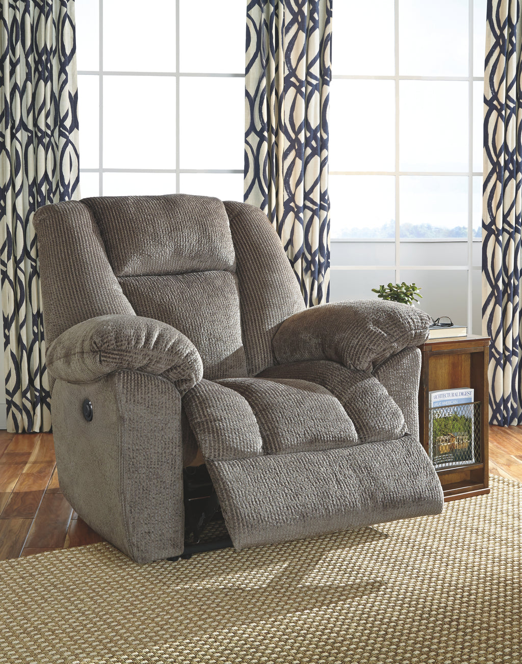 Nimmons 3630106 Taupe Power Recliner