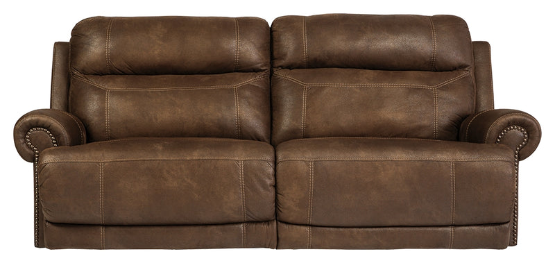 Austere 3840081 Brown 2 Seat Reclining Sofa