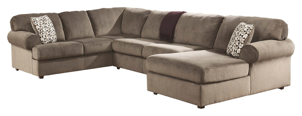 Jessa Place 39802S1 Dune 3-Piece Sectional with Chaise
