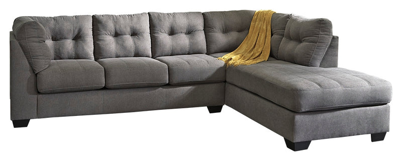 Maier 45200S4 Charcoal 2-Piece Sleeper Sectional with Chaise