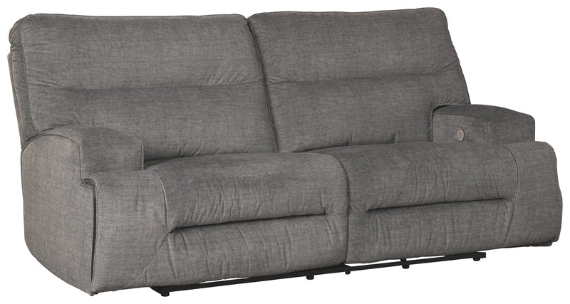 Coombs 4530247 Charcoal 2 Seat Reclining Power Sofa