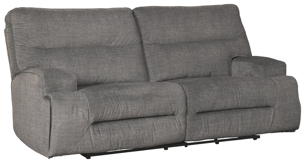 Coombs 4530281 Charcoal 2 Seat Reclining Sofa
