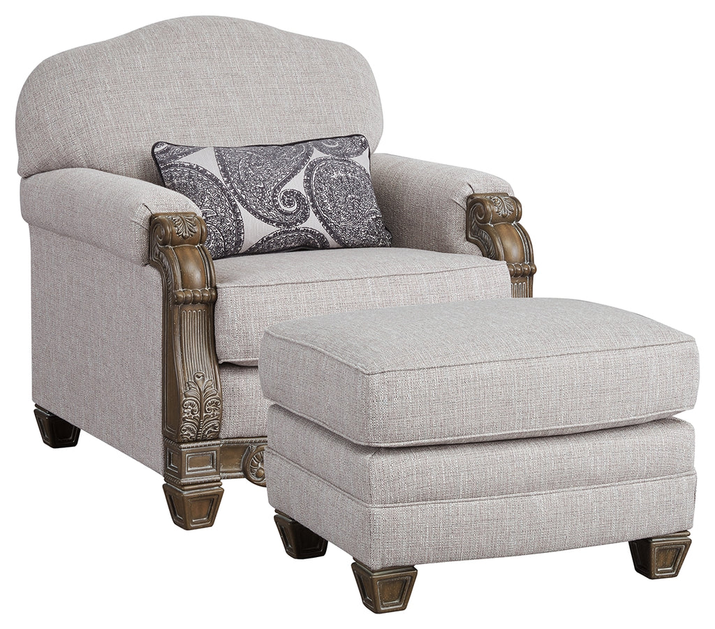 Sylewood 57701 Slate Chair and Ottoman