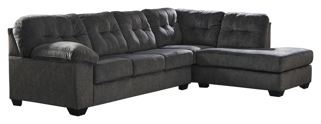 Accrington 70509S4 Granite 2-Piece Sleeper Sectional with Chaise