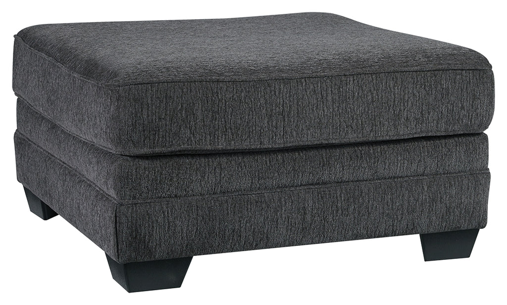 Tracling 7260008 Slate Oversized Accent Ottoman