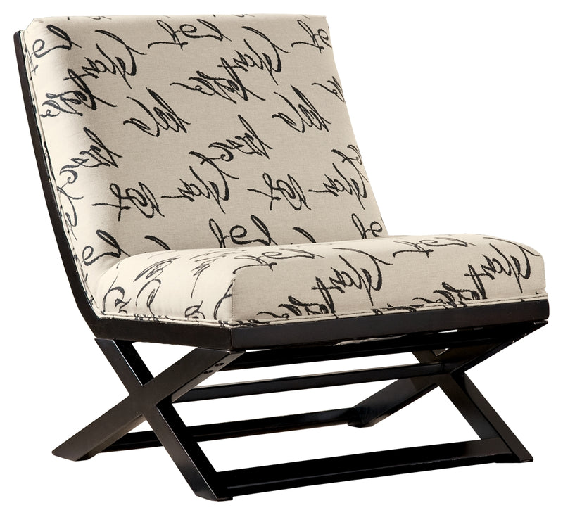 Levon 7340360 Charcoal Showood Accent Chair