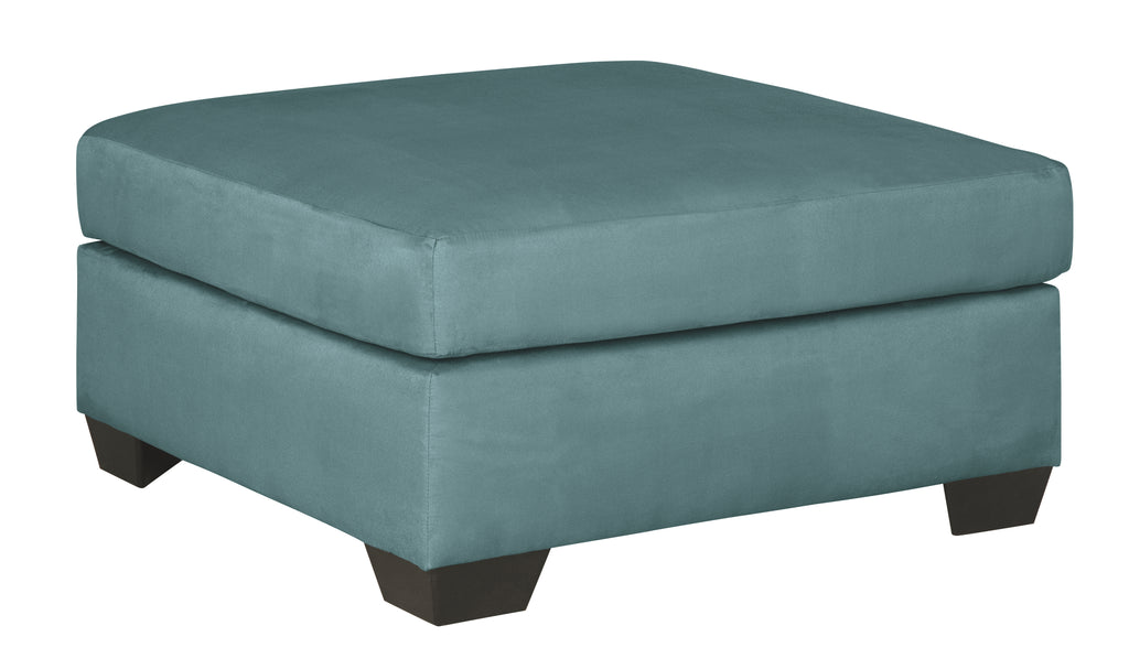 Darcy 7500608 Sky Oversized Accent Ottoman