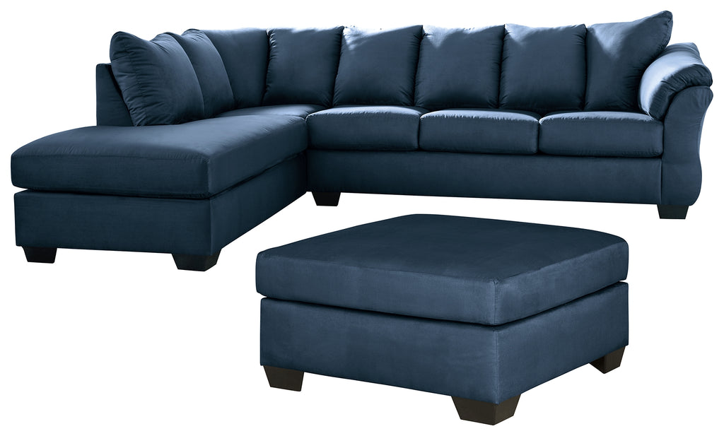 Darcy 75007 Sectional 3-Piece Living Room Set