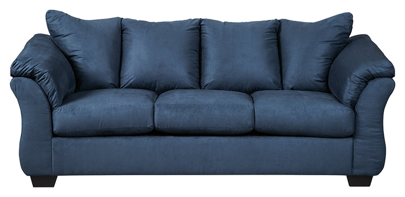 Darcy 7500736 Blue Full Sofa Sleeper