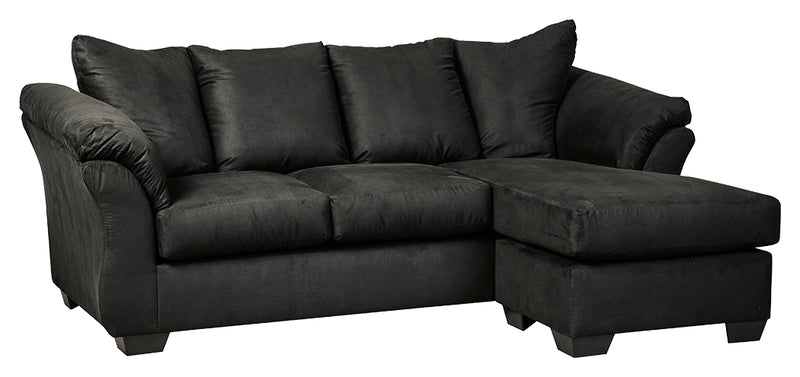 Darcy 7500818 Black Sofa Chaise