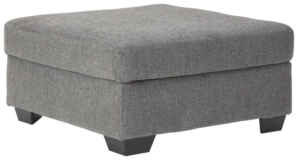 Dalhart 8570308 Charcoal Oversized Accent Ottoman