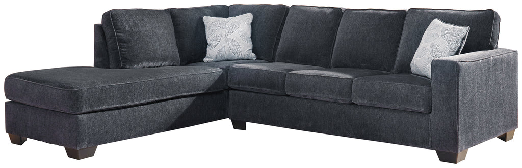 Altari 87213S1 Slate 2-Piece Sectional with Chaise