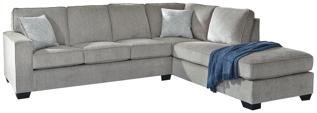 Altari 87214S3 Alloy 2-Piece Sleeper Sectional with Chaise
