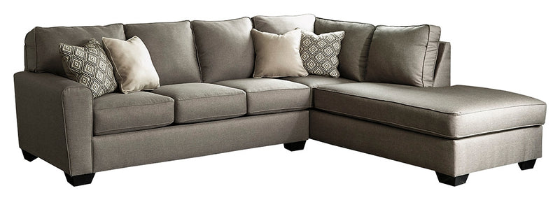 Calicho 91202S2 Cashmere 2-Piece Sectional with Chaise