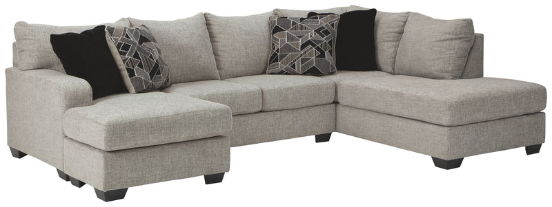 Megginson 96006S1 Storm 2-Piece Sectional with Chaise