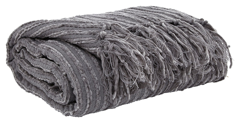 Noland A1000064 Gray Throw 3CS