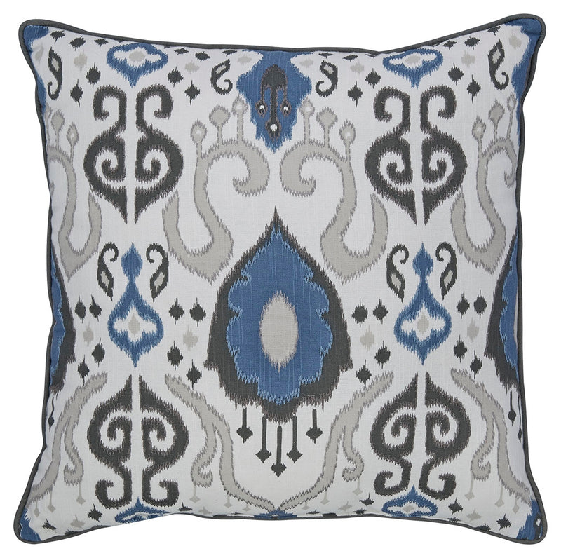 Damaria A1000230P BlueIvoryBrown Pillow