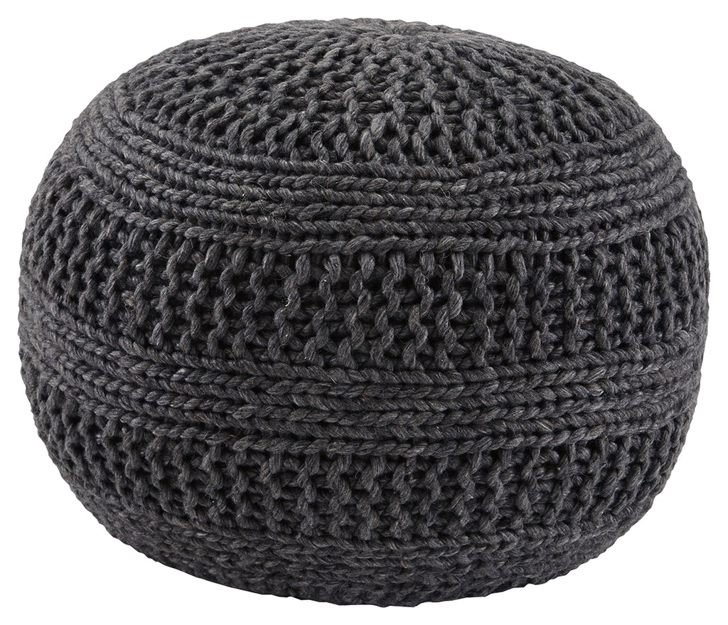 Benedict A1000559 Charcoal Pouf
