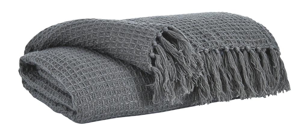 Rowena A1000738 Gray Throw 3CS