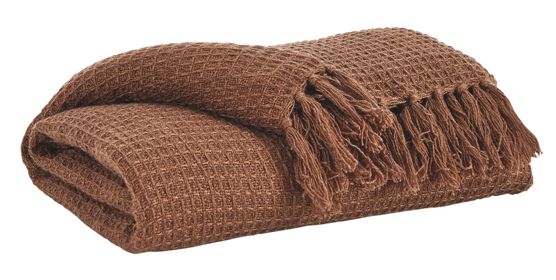 Rowena A1000739T Brown Throw