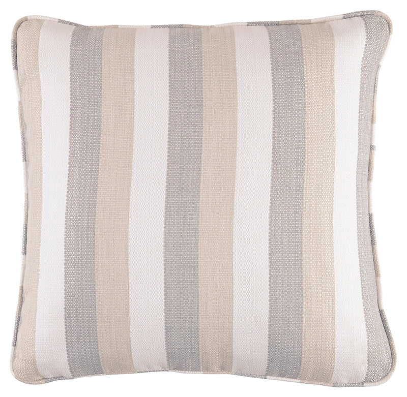 Mistelee A1000869 TanCreamGray Pillow 4CS