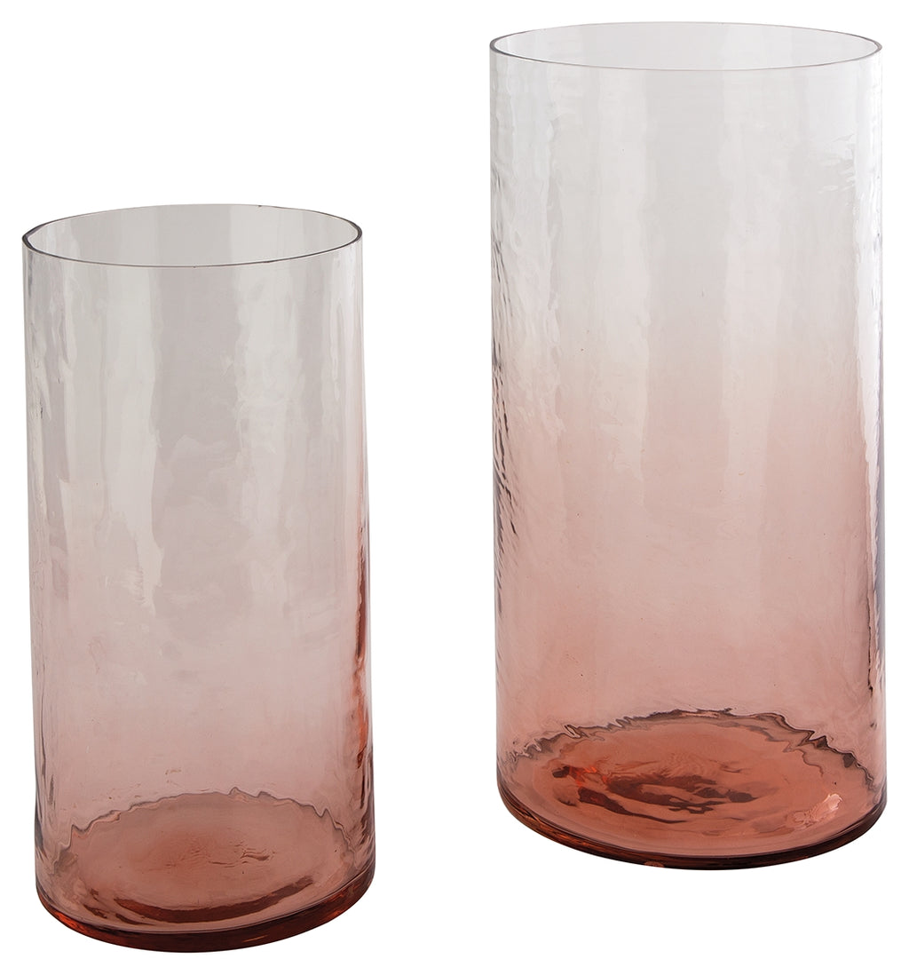 Devona A2000208 Pink Vase Set 2CN