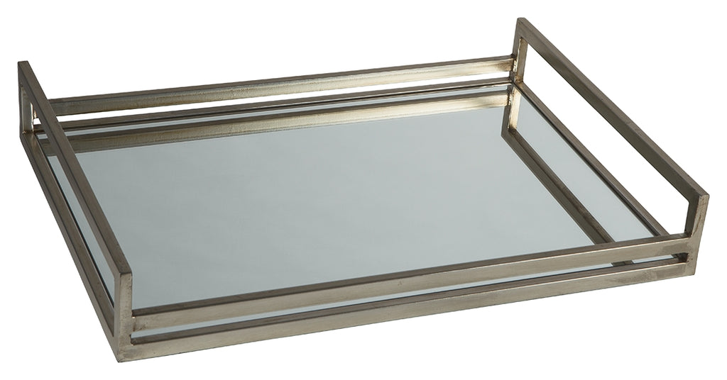 Derex A2000255 Silver Finish Tray