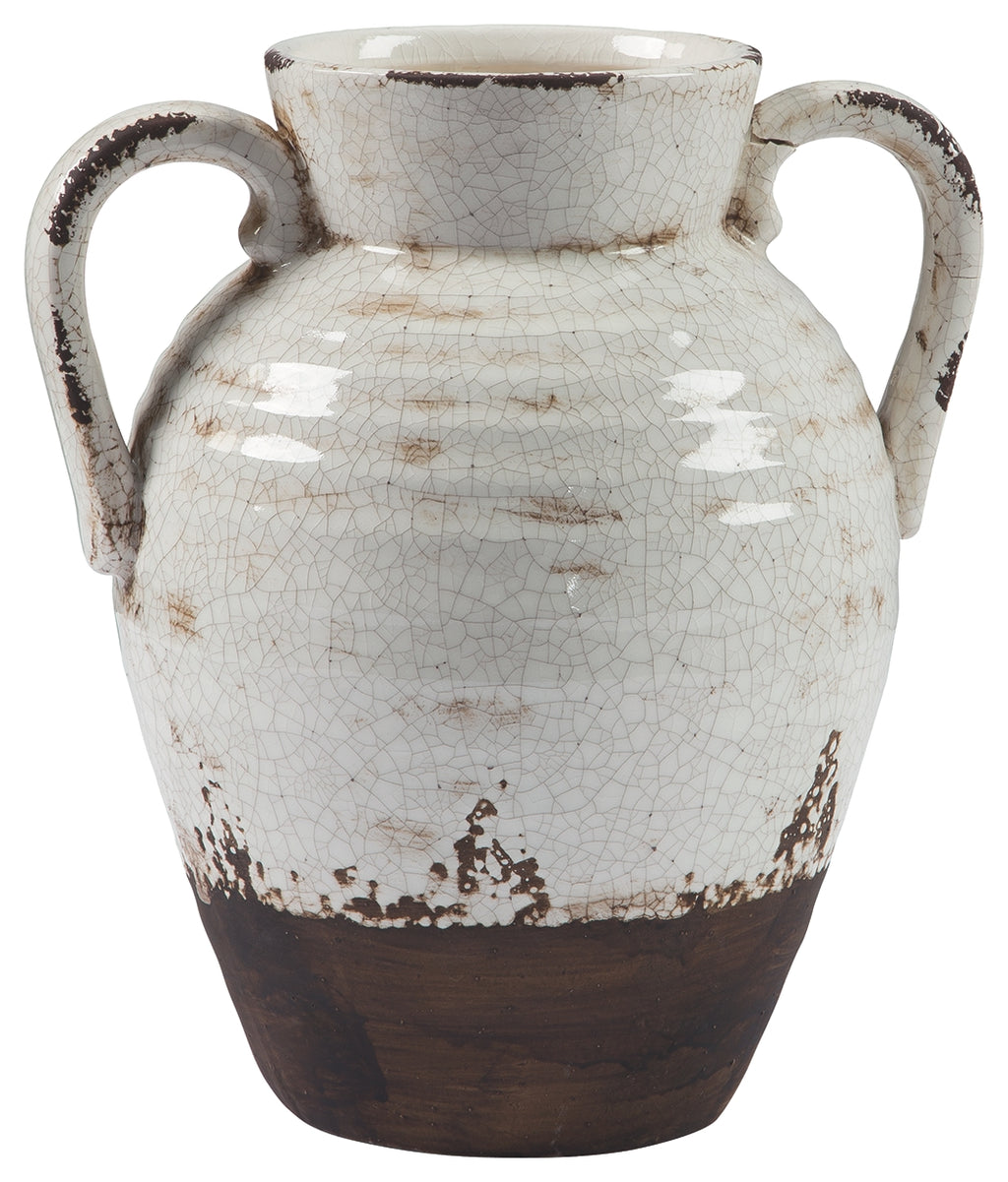 Dion A2000330 Distressed White Vase
