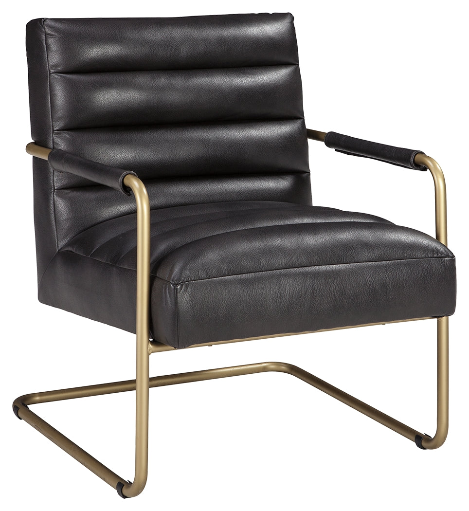 Hackley A3000024 Black Accent Chair