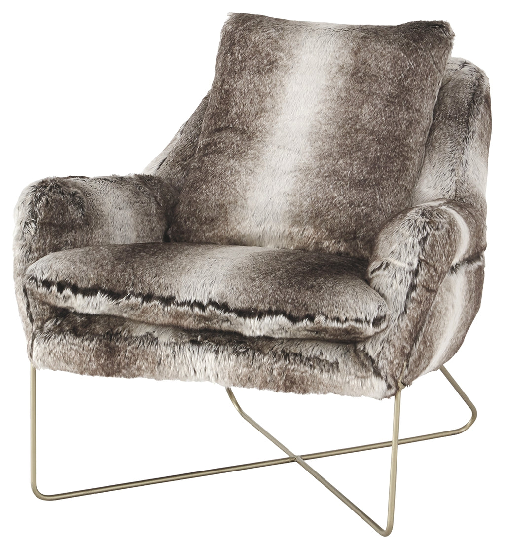 Wildau A3000054 Gray Accent Chair