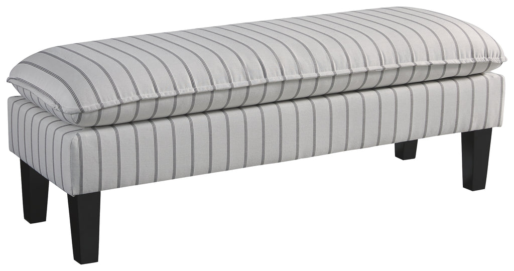 Arrowrock A3000113 WhiteGray Accent Bench