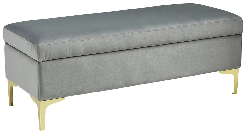 Bachwich A3000118 Gray Storage Bench
