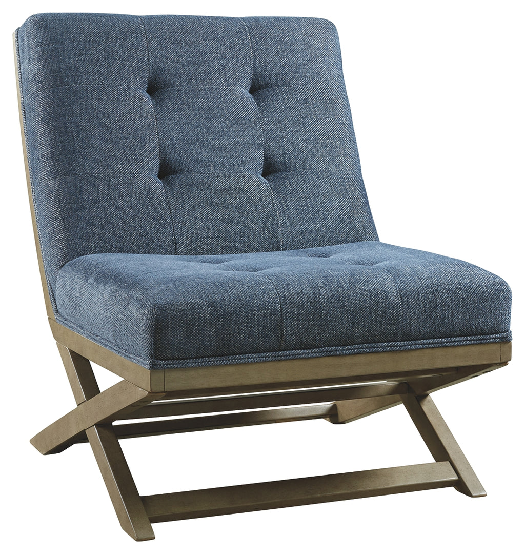 Sidewinder A3000134 Blue Accent Chair