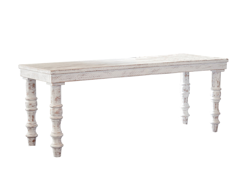 Dannerville A3000159 White Accent Bench