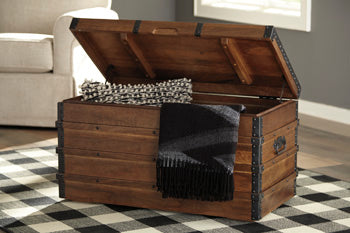 Kettleby A4000096 Brown Storage Trunk