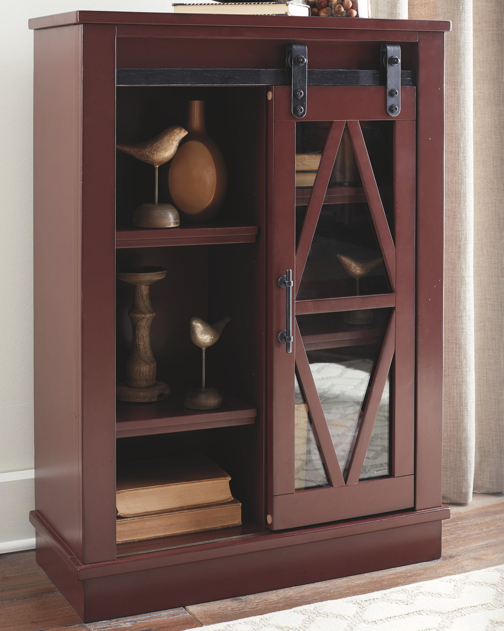 Bronfield A4000134 Red Accent Cabinet