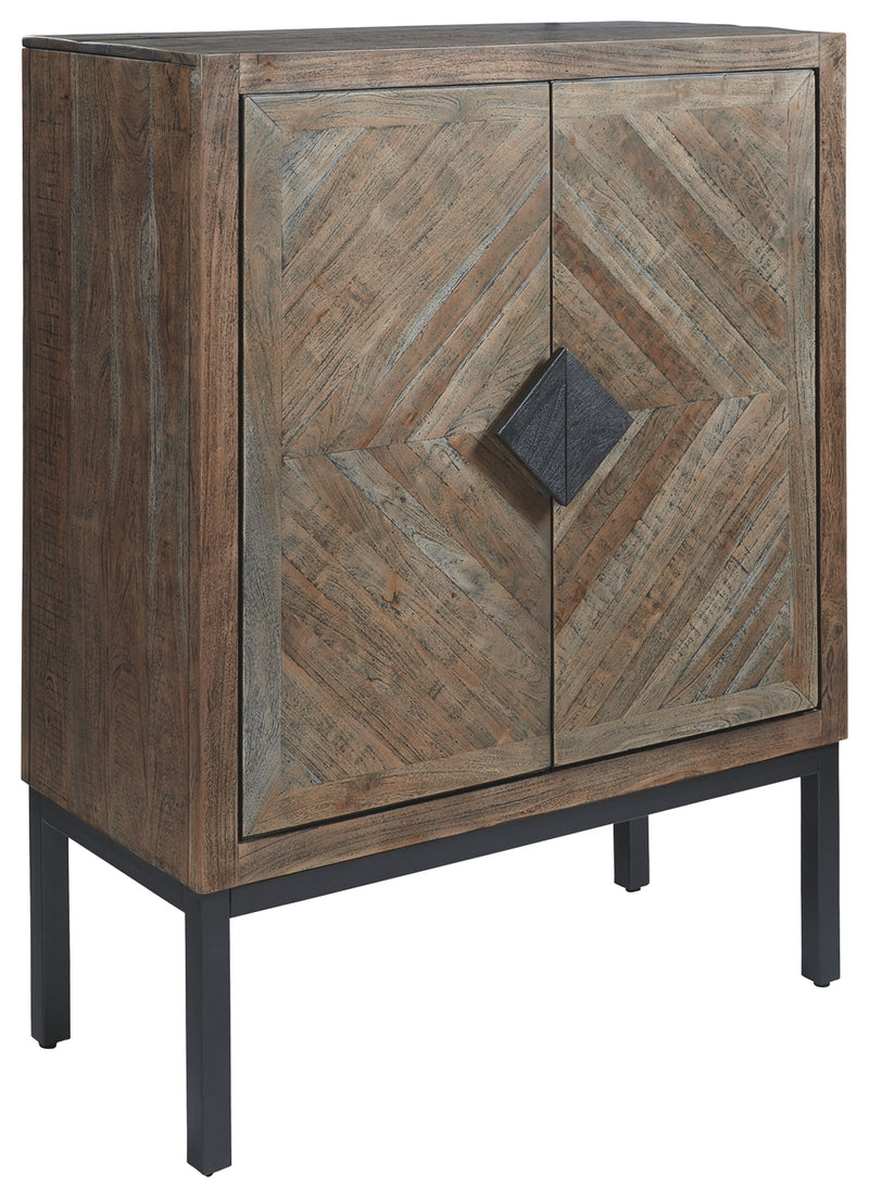 Premridge A4000252 Antique Gray Bar Cabinet