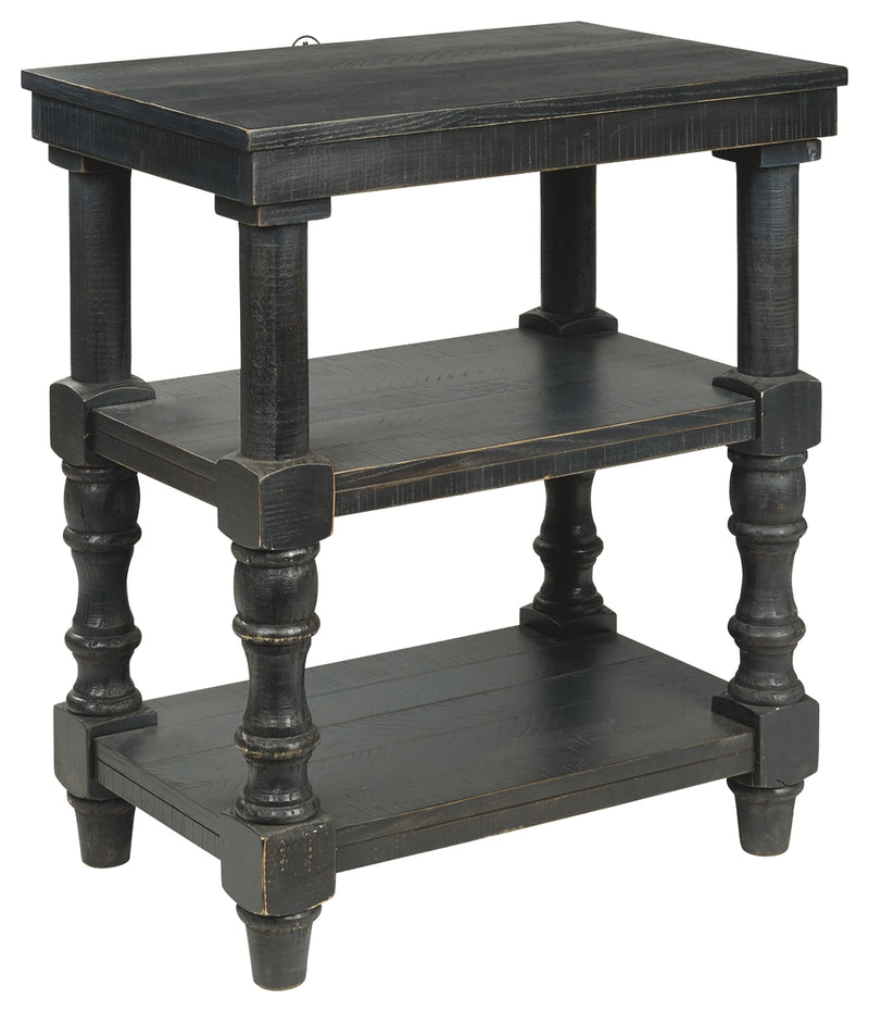Dannerville A4000277 Antique Black Accent Table