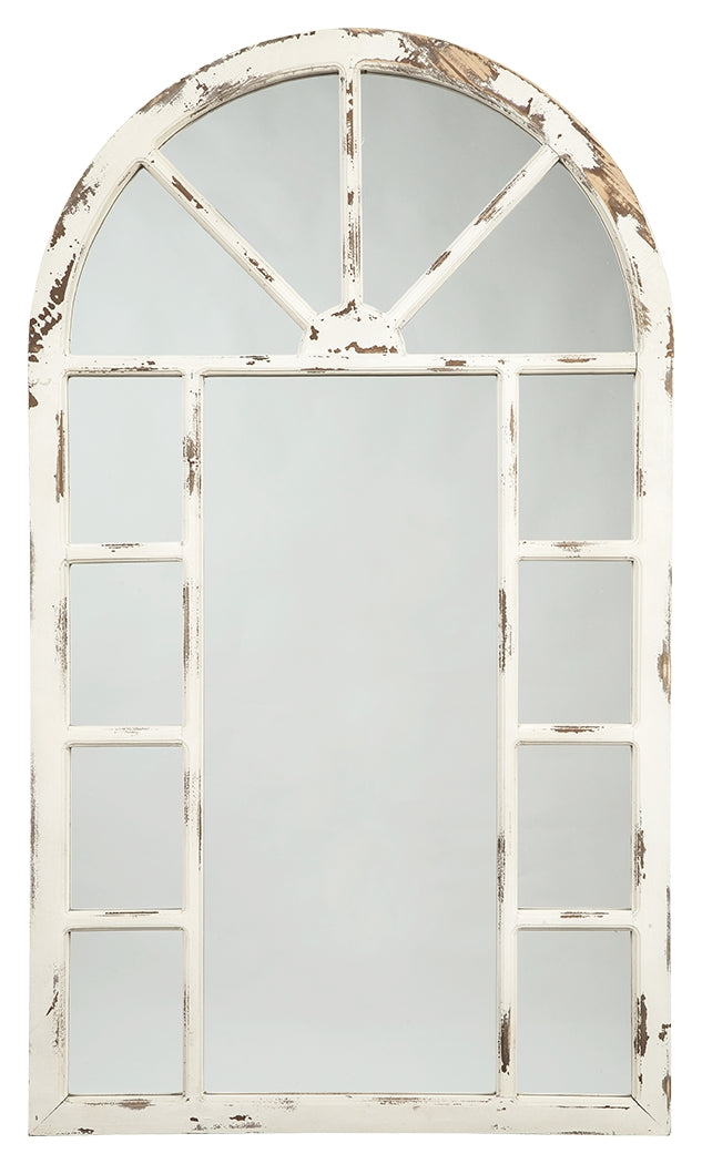 Divakar A8010069 Antique White Accent Mirror