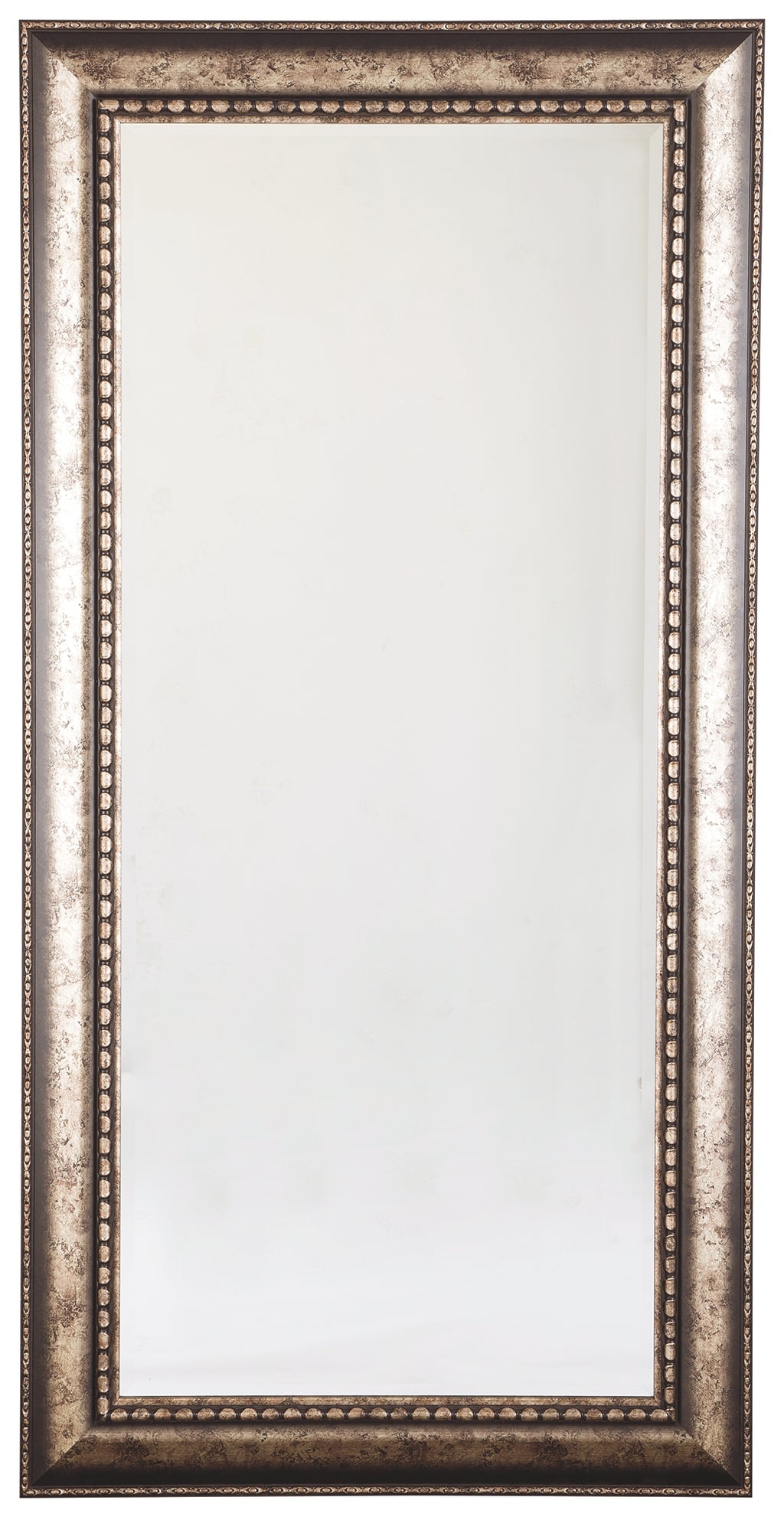 Dulal A8010083 Antique Silver Finish Floor Mirror