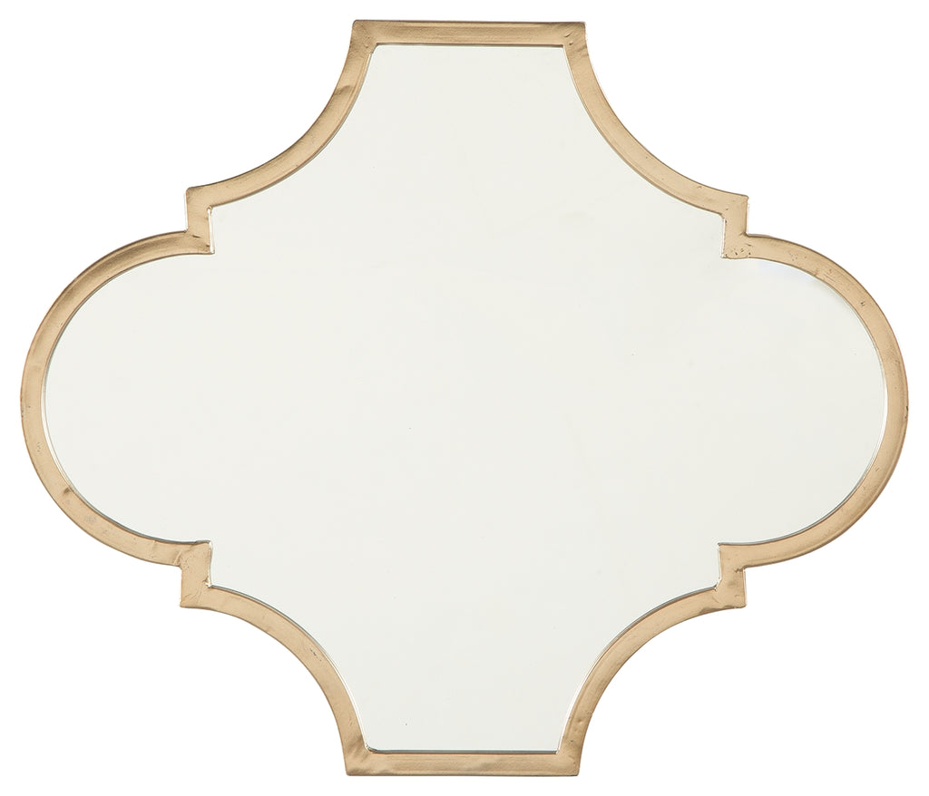 Callie A8010155 Gold Finish Accent Mirror